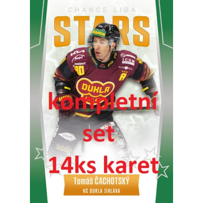 2022/23 Goal Cards Chance Liga 1. série Chance Liga Stars - kompletní set 14ks