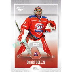 2022/23 Goal Cards Chance Liga 1. série #158 Daniel Dolejš Expo Ostrava SILVER 1of2