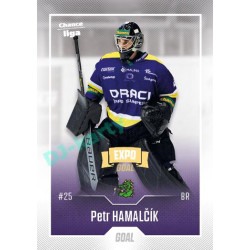 2022/23 Goal Cards Chance Liga 1. série #172 Petr Hamalčík Expo Ostrava GOLD 1of2