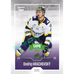 2022/23 Goal Cards Chance Liga 1. série #174 Ondřej Hrachovský Expo Green x/4