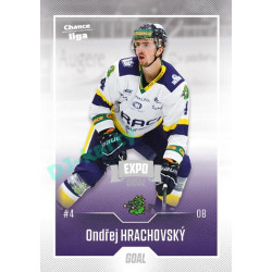 2022/23 Goal Cards Chance Liga 1. série #174 Ondřej Hrachovský Expo Ostrava SILVER 1of2