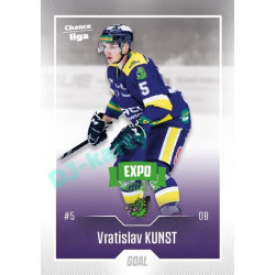 2022/23 Goal Cards Chance Liga 1. série #175 Vratislav Kunst Expo Green x/4