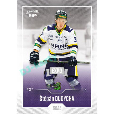 2022/23 Goal Cards Chance Liga 1. série #178 Štěpán Dudycha Expo Ostrava SILVER 1of2