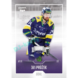 2022/23 Goal Cards Chance Liga 1. série #179 Jiří Průžek Expo Ostrava SILVER 1of2