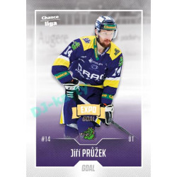 2022/23 Goal Cards Chance Liga 1. série #179 Jiří Průžek Expo Ostrava GOLD 1of2