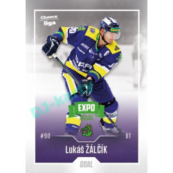 2022/23 Goal Cards Chance Liga 1. série #183 Lukáš Žálčík Expo Green x/4