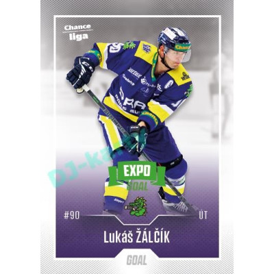 2022/23 Goal Cards Chance Liga 1. série #183 Lukáš Žálčík Expo Green x/4
