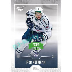 2022/23 Goal Cards Chance Liga 1. série #117 Petr Kolmann Expo Green x/4