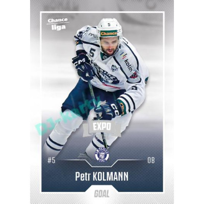 2022/23 Goal Cards Chance Liga 1. série #117 Petr Kolmann Expo Ostrava SILVER 1of2