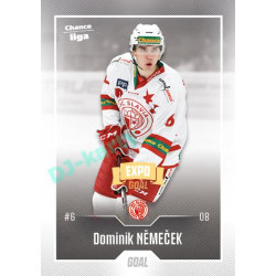 2022/23 Goal Cards Chance Liga 1. série #102 Dominik Němeček Expo Ostrava GOLD 1of2
