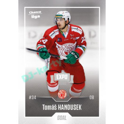 2022/23 Goal Cards Chance Liga 1. série #104 Tomáš Hanousek Expo Ostrava SILVER 1of2