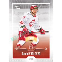 2022/23 Goal Cards Chance Liga 1. série #142 Daniel Vrdlovec Expo Ostrava GOLD 1of2