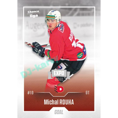 2022/23 Goal Cards Chance Liga 1. série #150 Michal Rouha Expo Ostrava SILVER 1of2