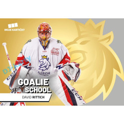 2020 MK reprezentace Goalie School Retail GOLD - kompletní set 10 karet