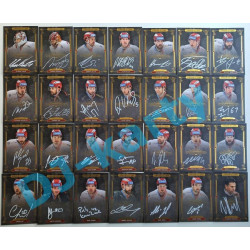 2021 OFS Classic Kingdom of Lions - kompletní set 28 karet Authentic Signature WHITE - PROMO