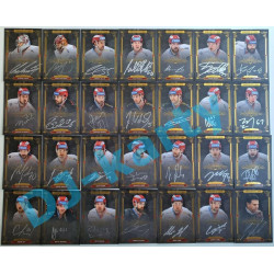 2021 OFS Classic Kingdom of Lions - kompletní set 28 karet Authentic Signature SILVER - PROMO
