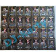 2021 OFS Classic Kingdom of Lions - kompletní set 28 karet Authentic Signature WHITE xx/20