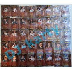 2021 OFS Classic Kingdom of Lions - kompletní set 40 karet Rainbow xx/12