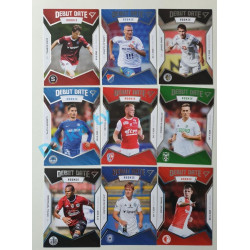 2021/22 Sportzoo Fortuna Liga I. serie Debut Date Rookie - kompletní set 9ks karet