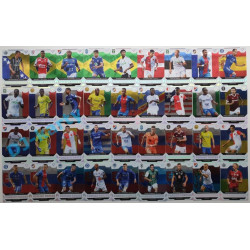 2021/22 Sportzoo Fortuna Liga I. serie FOREIGN FORCES - kompletní set 36ks karet Debut Date Rookie