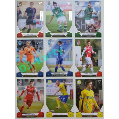 2021/22 Sportzoo Fortuna Liga 2. série kompletní set 36ks karet