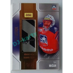 2022/23 Goal Cards Chance #S-43 Jan Mičán Game Used Stick Expo x/2