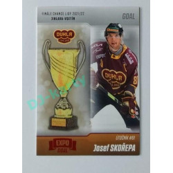 2022/23 Goal Cards Chance #FJ-22 Josef Skořepa Finále 2022 Expo x/3