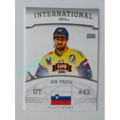 2022/23 Goal Cards Chance #IT-05 Rok Macuh International Team Expo x/3