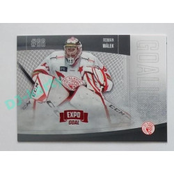 2022/23 Goal Cards Chance #G-10 Roman Málek Goalies Expo x/3