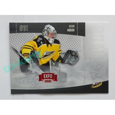 2022/23 Goal Cards Chance #G-05 Adam Horák Goalies Expo x/3