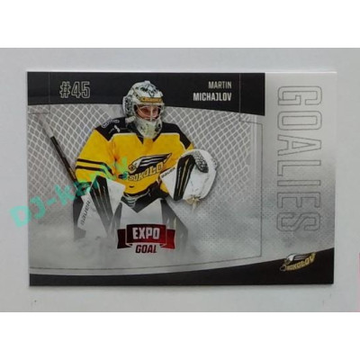 2022/23 Goal Cards Chance #G-04 Martin Michajlov Goalies Expo x/3