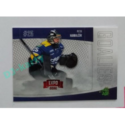 2022/23 Goal Cards Chance #G-16 Petr Hamalčík Goalies Expo x/3