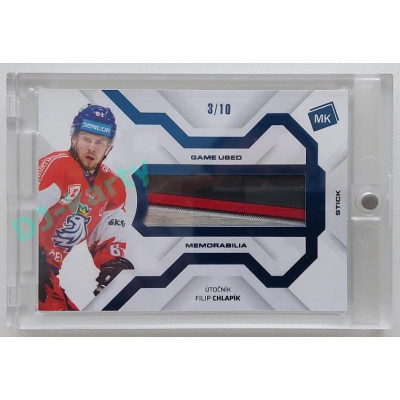 2021/22 MK reprezentace #GUM-6 Filip Chlapík Game Used Memorabilia BLUE 3/10