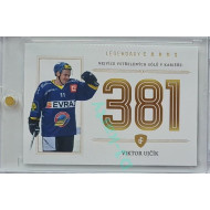 2023 Legendary Cards REKORDY ČESKÉ EXTRALIGY #ZC-GC4 Viktor Ujčík Základní Část Gold 07/20