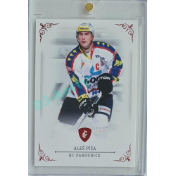 2023 Legendary Cards REKORDY ČESKÉ EXTRALIGY #2 Aleš Píša Red 03/10