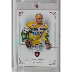 2023 Legendary Cards REKORDY ČESKÉ EXTRALIGY #102 Tomáš Sršeň Red 02/10