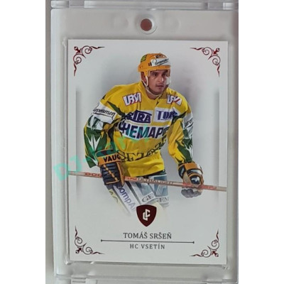 2023 Legendary Cards REKORDY ČESKÉ EXTRALIGY #102 Tomáš Sršeň Red 02/10