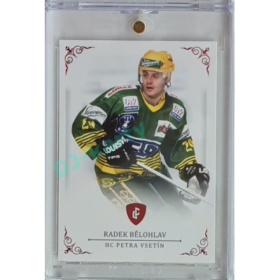 2023 Legendary Cards REKORDY ČESKÉ EXTRALIGY #84 Radek Bělohlav Red 03/10