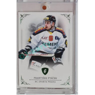 2023 Legendary Cards REKORDY ČESKÉ EXTRALIGY #14 František Ptáček Emerald 2/5