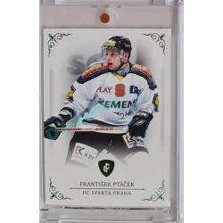 2023 Legendary Cards REKORDY ČESKÉ EXTRALIGY #14 František Ptáček Emerald 2/5
