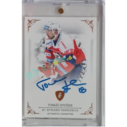2023 Legendary Cards REKORDY ČESKÉ EXTRALIGY #99 Tomáš Divíšek Authentic Signature 06/13