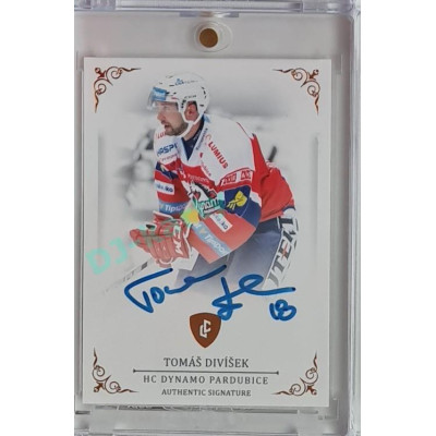 2023 Legendary Cards REKORDY ČESKÉ EXTRALIGY #99 Tomáš Divíšek Authentic Signature 06/13