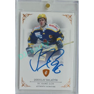 2023 Legendary Cards REKORDY ČESKÉ EXTRALIGY #24 Jaroslav Balaštík Authentic Signature 04/13