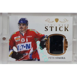 2023 Legendary Cards REKORDY ČESKÉ EXTRALIGY #GUS-03 Petr Sýkora Game Used Stick Gold 05/20