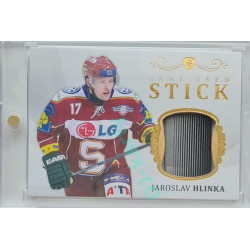 2023 Legendary Cards REKORDY ČESKÉ EXTRALIGY #GUS-18 Jaroslav Hlinka Game Used Stick Gold 06/20
