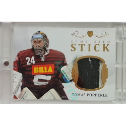 2023 Legendary Cards REKORDY ČESKÉ EXTRALIGY #GUS-13 Tomáš Pöpperle Game Used Stick Gold 11/20