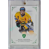 2023 Legendary Cards REKORDY ČESKÉ EXTRALIGY #56 Michal Trávníček Emerald 2/5