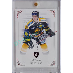 2023 Legendary Cards REKORDY ČESKÉ EXTRALIGY #30 Jiří Šlégr Red 03/10