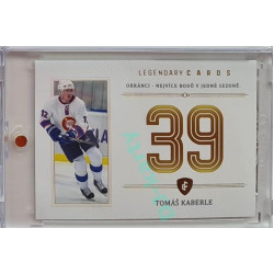 2023 Legendary Cards REKORDY ČESKÉ EXTRALIGY #ZC-DP6 Tomáš Kaberle Základní Část Gold 07/20