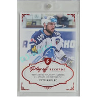 2023 Legendary Cards REKORDY ČESKÉ EXTRALIGY #PPC-05 Petr Kadlec Play Off Red 04/10